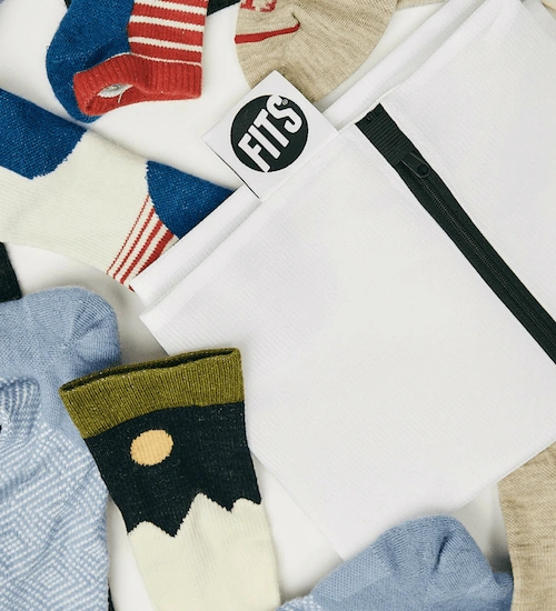 Foldable FITS Laundry Bag: Effortless Laundry Day Organization & Style.